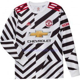 Maillot de Foot Manchester United Troisième 2020-21 Manches Longues